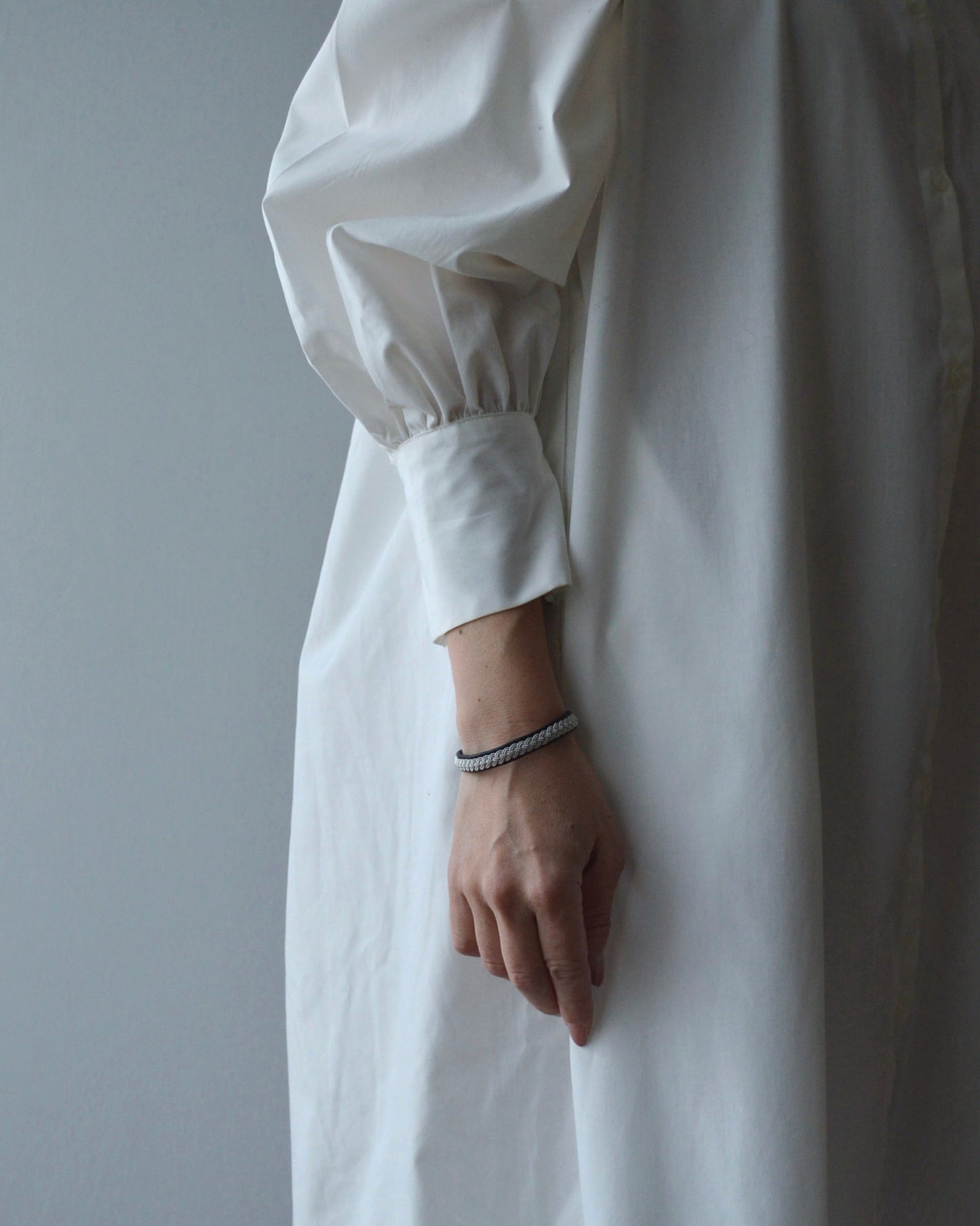 華奢なのに主役、ブラックのセットブレス|受注制作